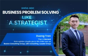 Course: Business problem solving like a strategist