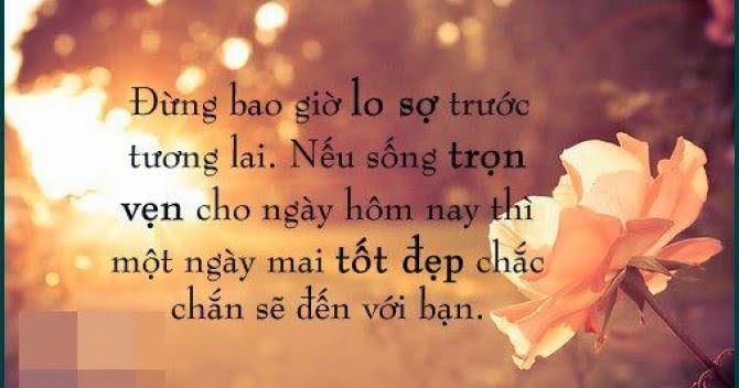 sống từng khoảnh khắc